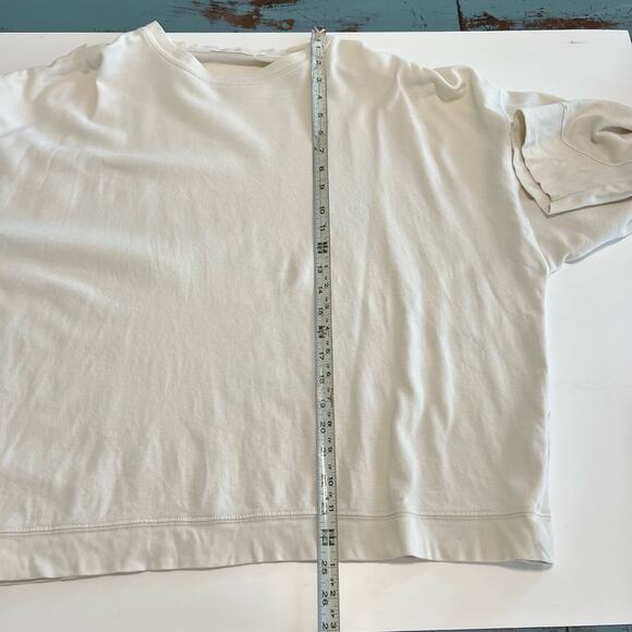 Moussy Cream Sweatshirt Free Size - Picture 3 of 6